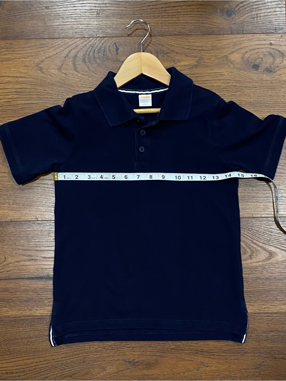 Gymboree Navy Blue Short-Sleeve Polo - Picture 7 of 10